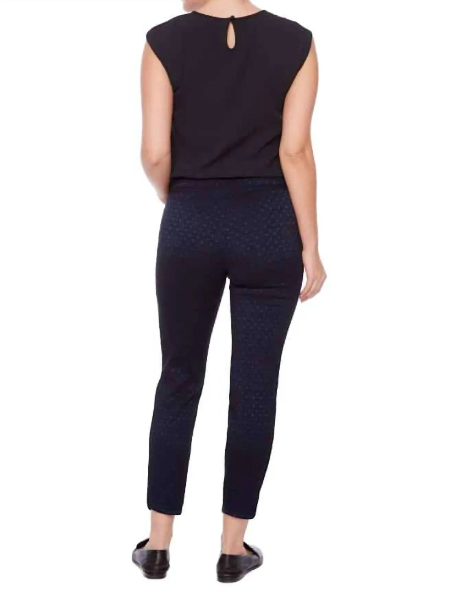 28" Techno Petal Ankle Pants In Blaze