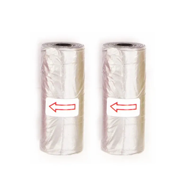 5-15 Roll Pet Poop Bags Disposable Dog Waste Collector Garbage Puppy With Paw Prints Pooper Bag Small Rolls Outdoor Clean