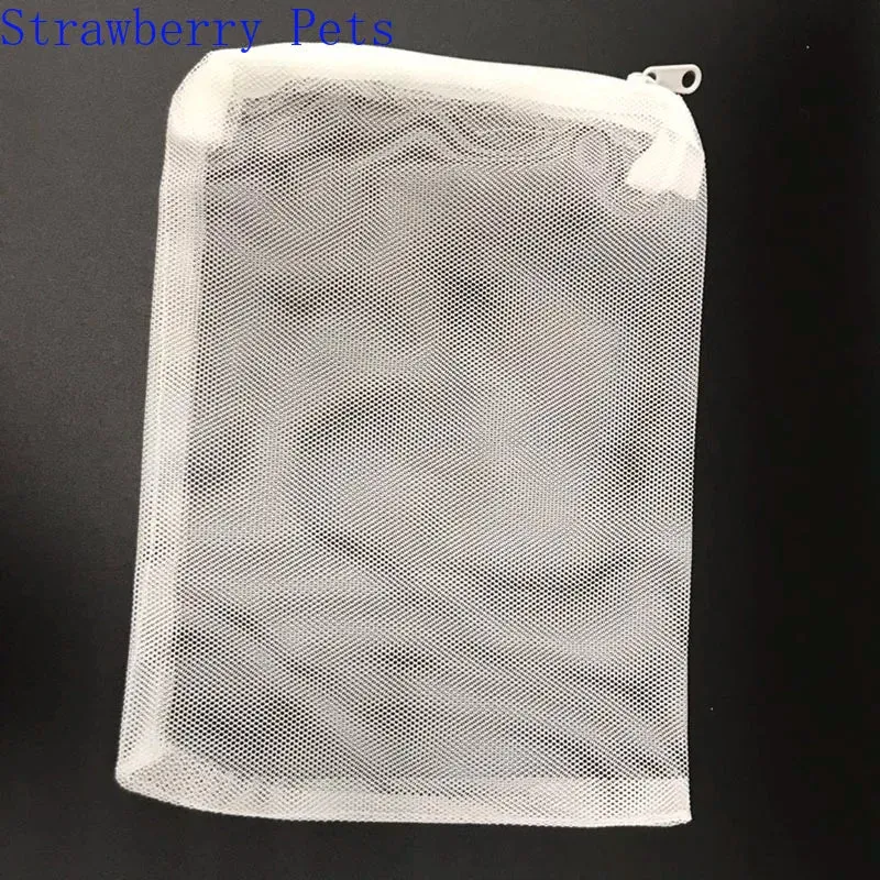 5Pcs Filter Mesh Bag Aquarium Pond For Bio Ball Carbon Media Ammonia Fish Tank Isolation Bag Accessories