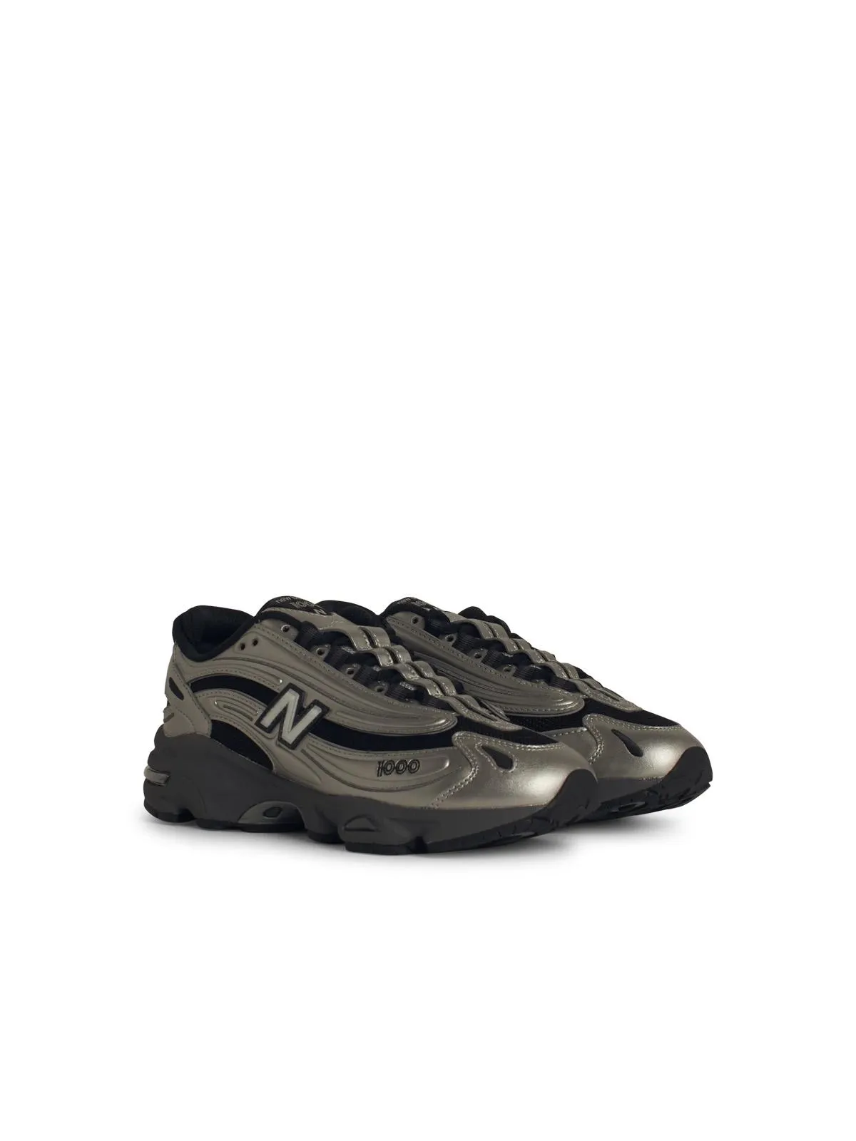798 '1000' Silver Lear Blend Sneakers