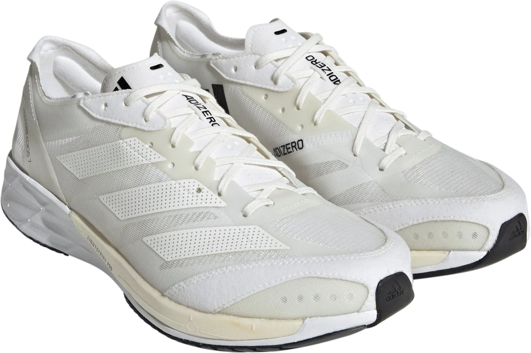 adidas Adizero Adios 7 Mens Running Shoes - White