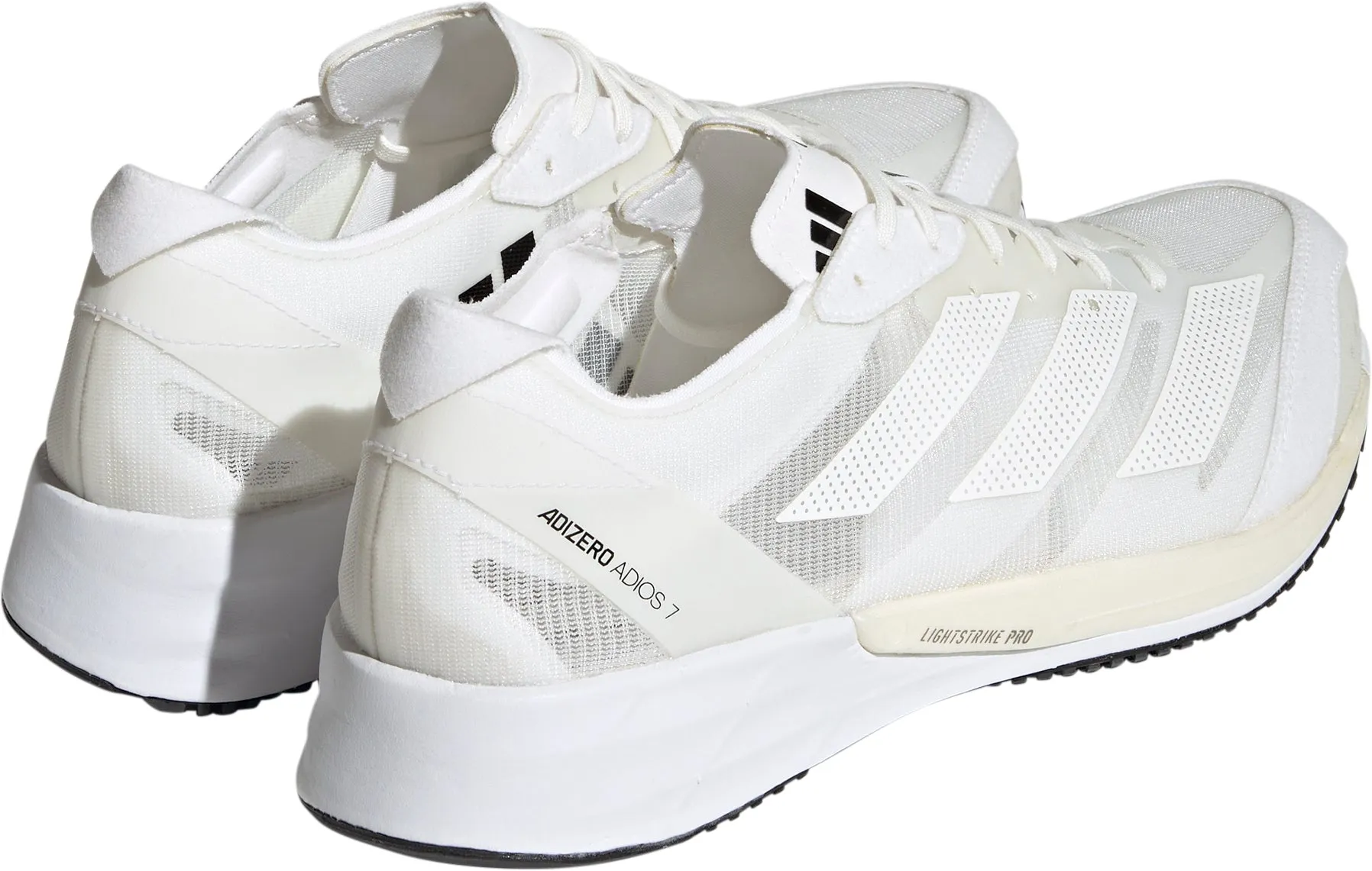 adidas Adizero Adios 7 Mens Running Shoes - White