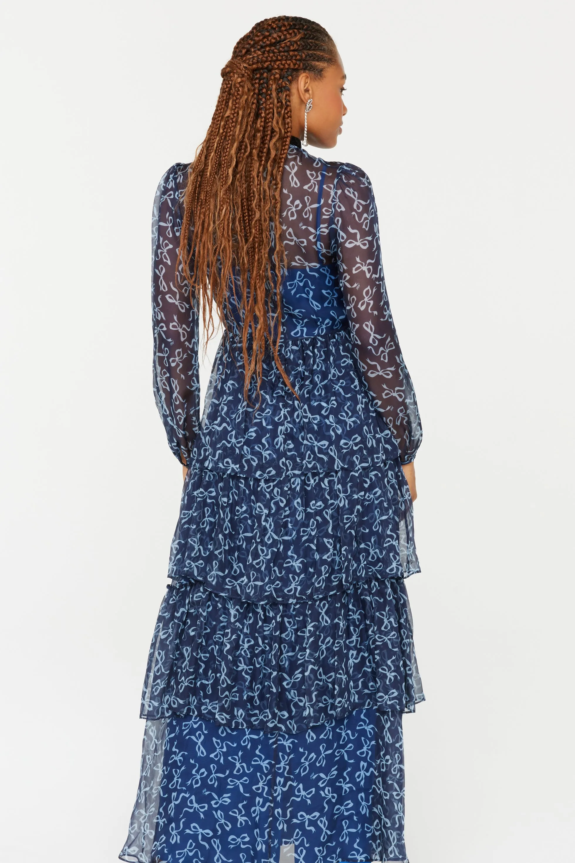 Amelia Silk Chiffon Dress