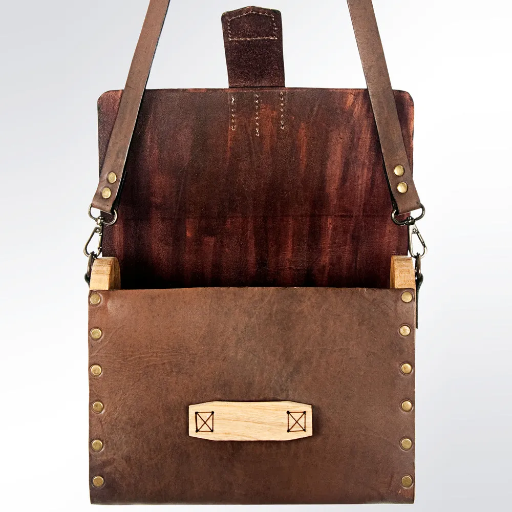 American Darling ADBG542 Crossbody Genuine Leather Women Bag Western Handbag Purse