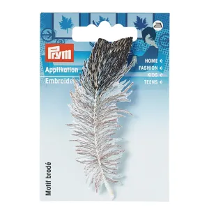 Applique, Feather, 1 pc