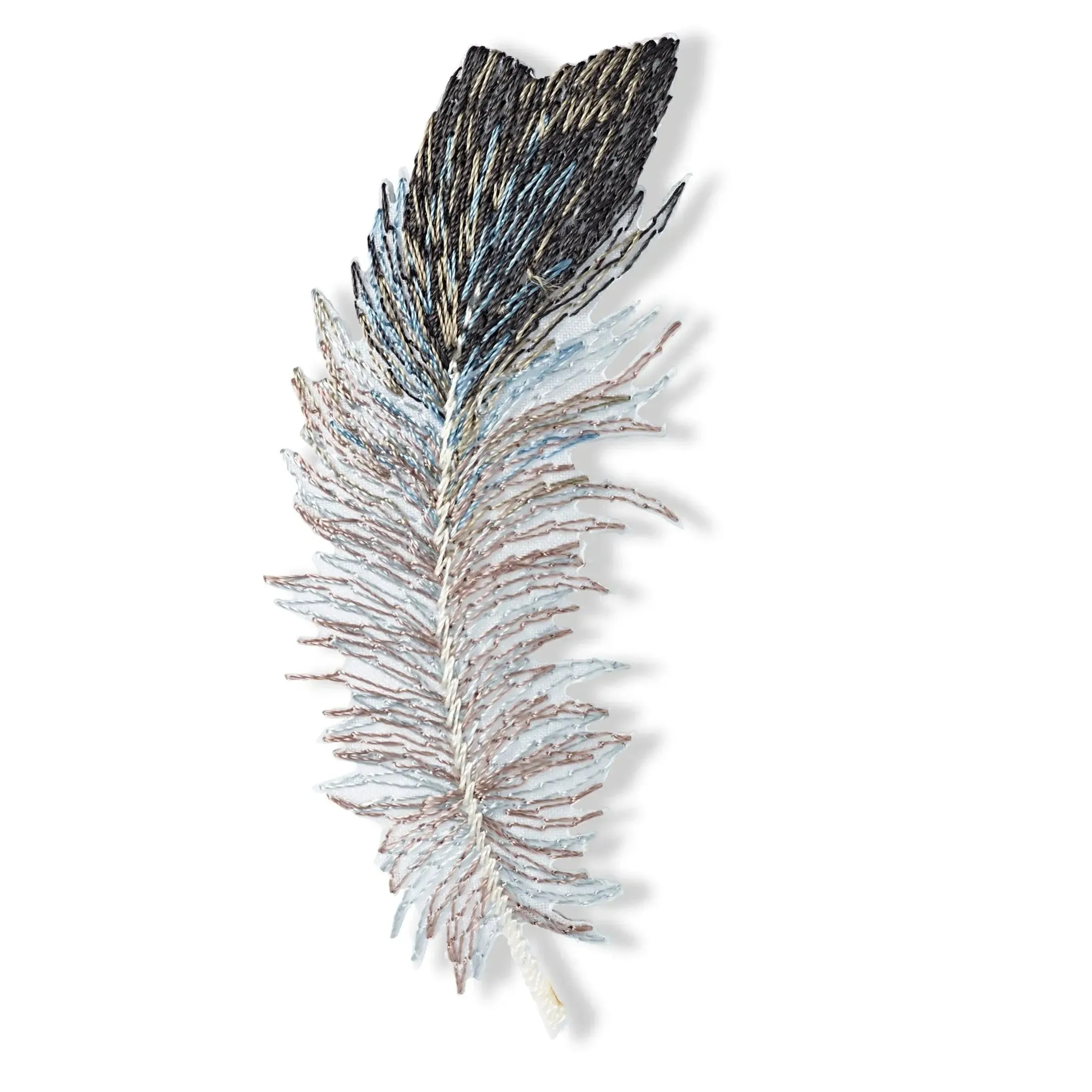 Applique, Feather, 1 pc