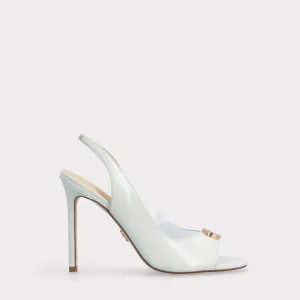 ATHENA 03 IVORY LEATHER PUMPS