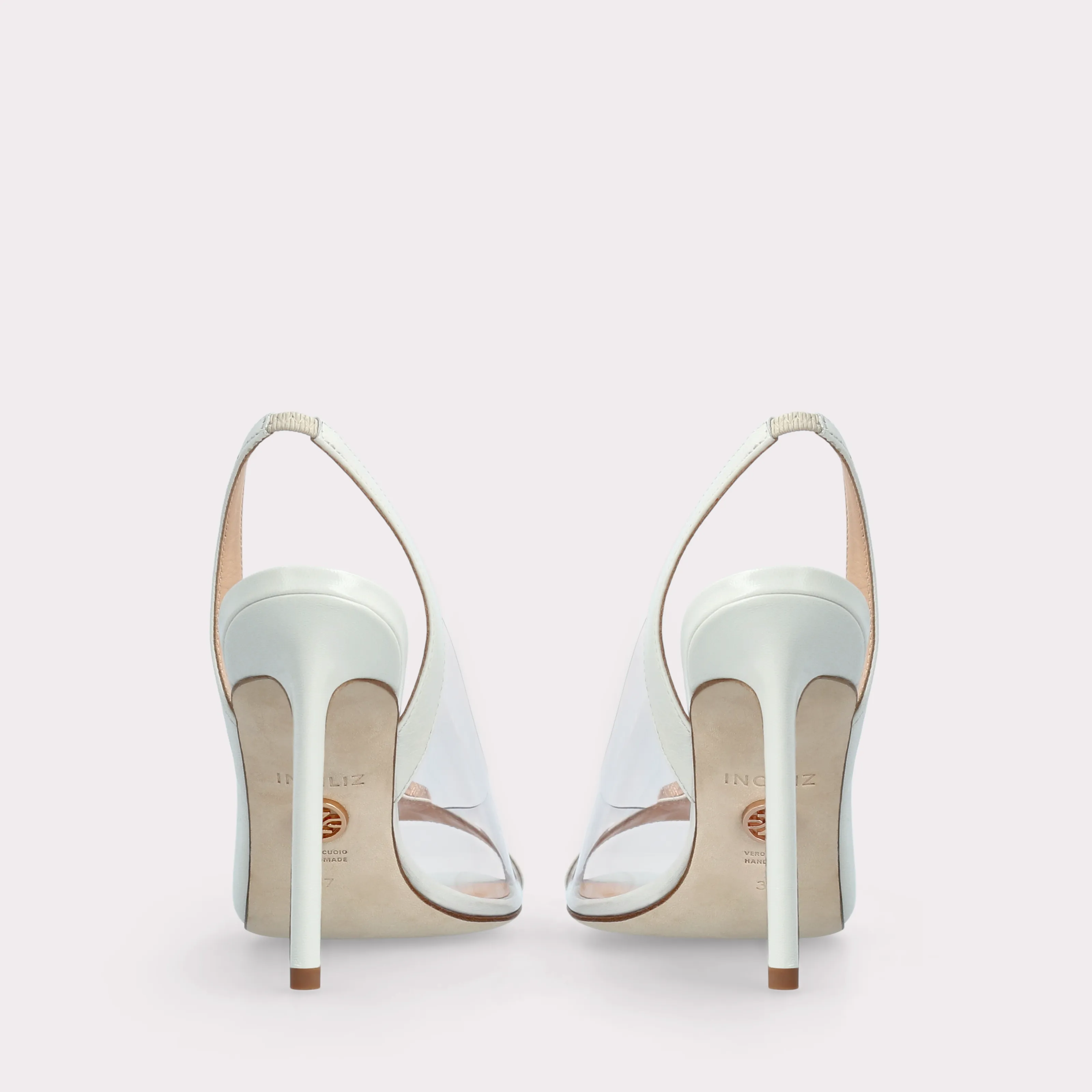 ATHENA 03 IVORY LEATHER PUMPS
