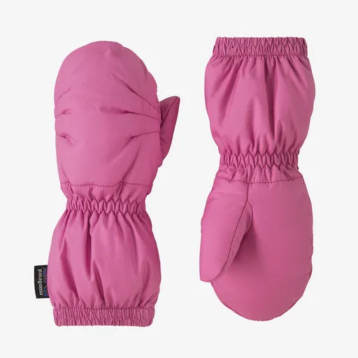 Baby Puff Mitts (Marble Pink)
