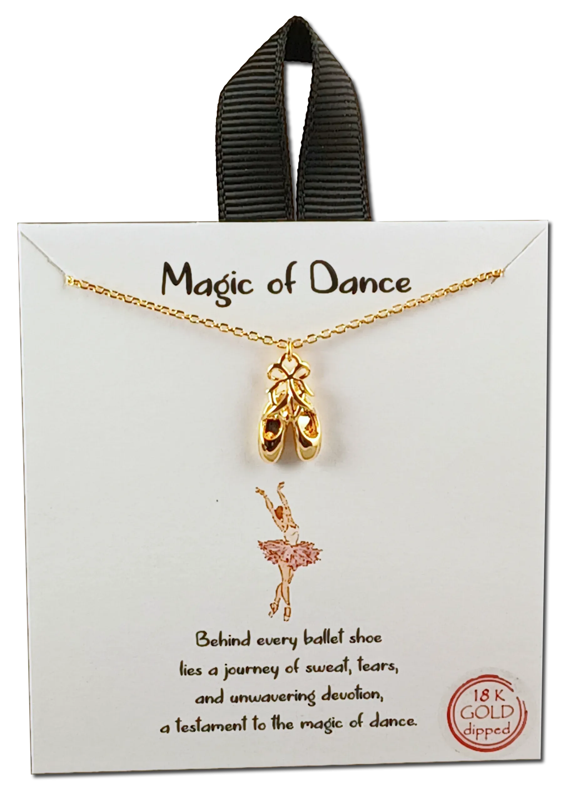 Ballet Shoes Necklace