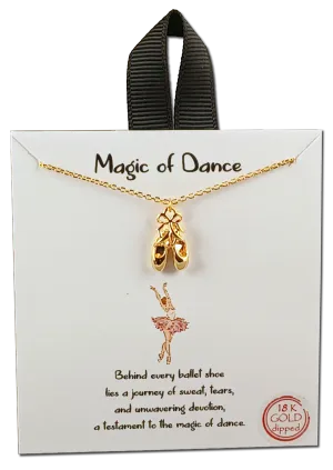 Ballet Shoes Necklace