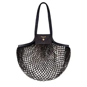 Brigitte MESH SHOULDER BAG - NAVY/BLACK