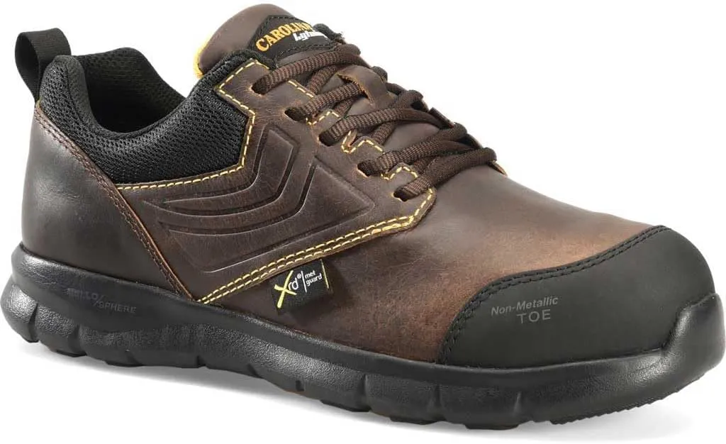 Carolina Men's CA1906 Lytning 1.9 Met Guard Composite Toe Brown 10 EE