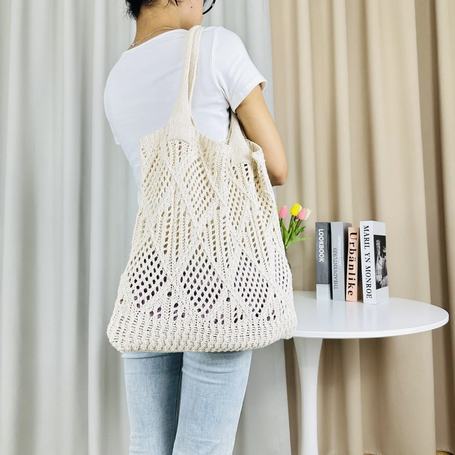 Casual Luxury: Crochet Totes for Laid-Back Elegance