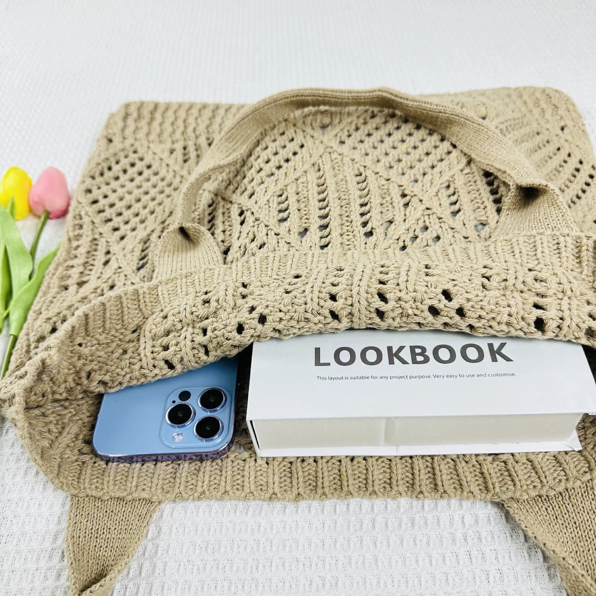 Casual Luxury: Crochet Totes for Laid-Back Elegance