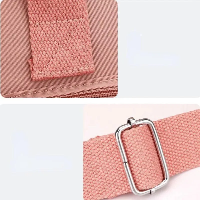 Casual Nylon Shoulder & Crossbody Bag - Versatile Small Square Bag 