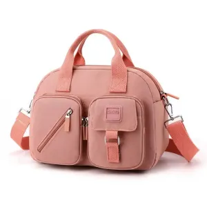 Casual Nylon Shoulder & Crossbody Bag - Versatile Small Square Bag 