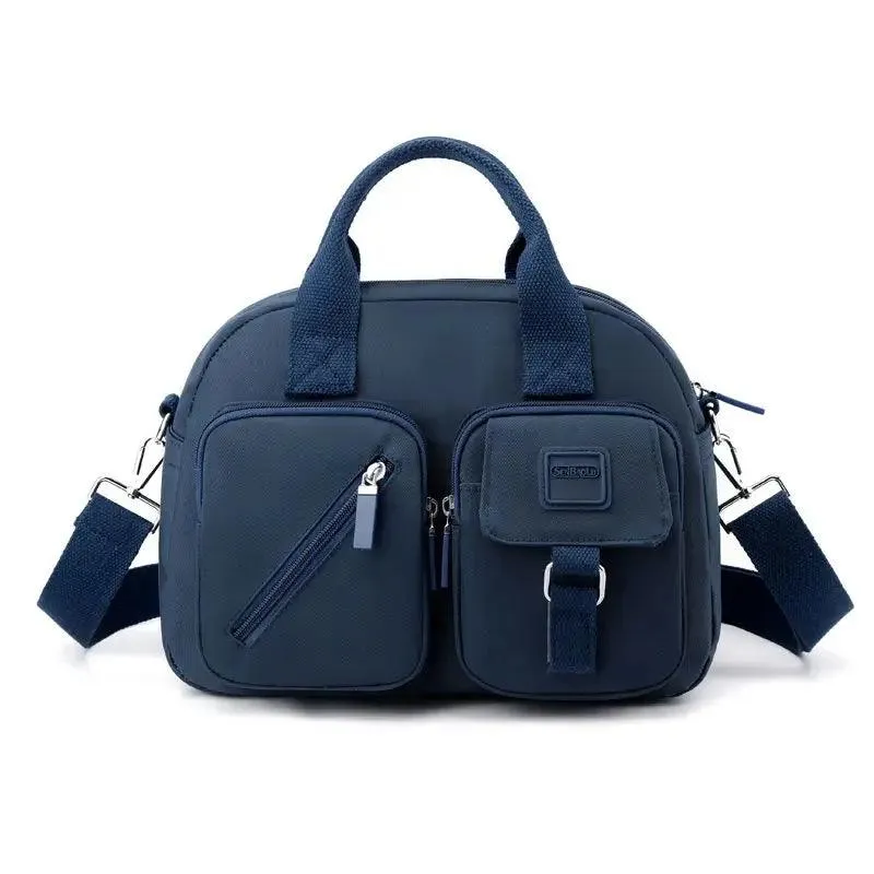 Casual Nylon Shoulder & Crossbody Bag - Versatile Small Square Bag 