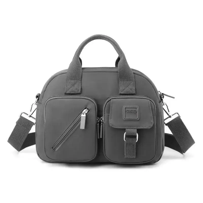 Casual Nylon Shoulder & Crossbody Bag - Versatile Small Square Bag 