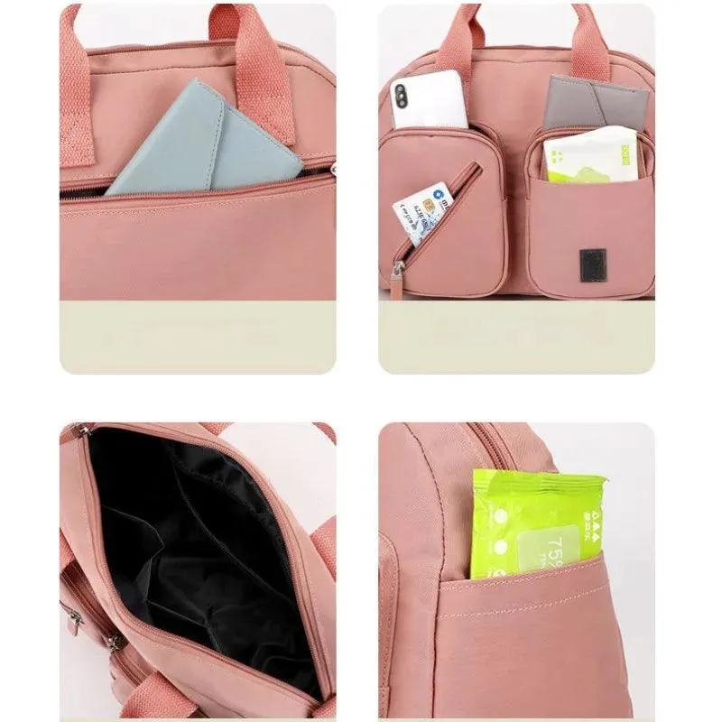 Casual Nylon Shoulder & Crossbody Bag - Versatile Small Square Bag 
