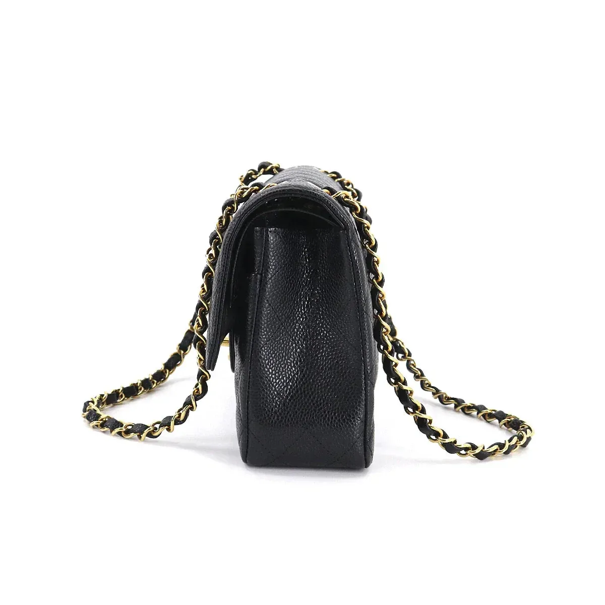 Chanel Caviar Classic black bag