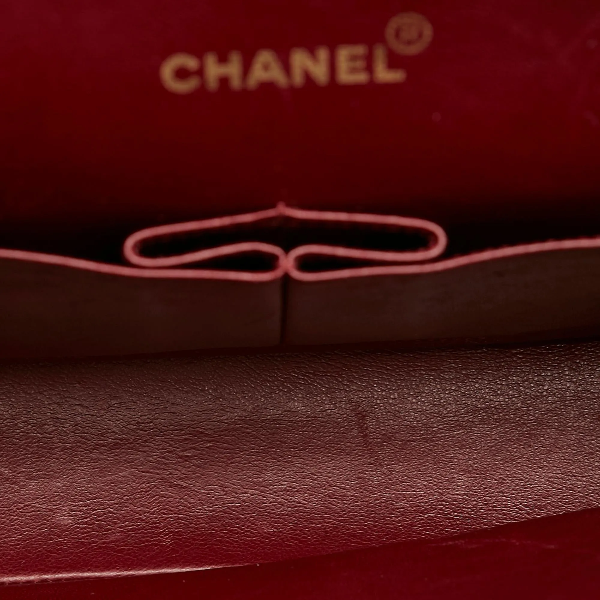Chanel Classic Lambskin Leather Double Flap Bag (SHG-27218)