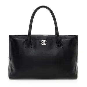Chanel Leather Cerf Classic Executive Tote (SHF-19974)