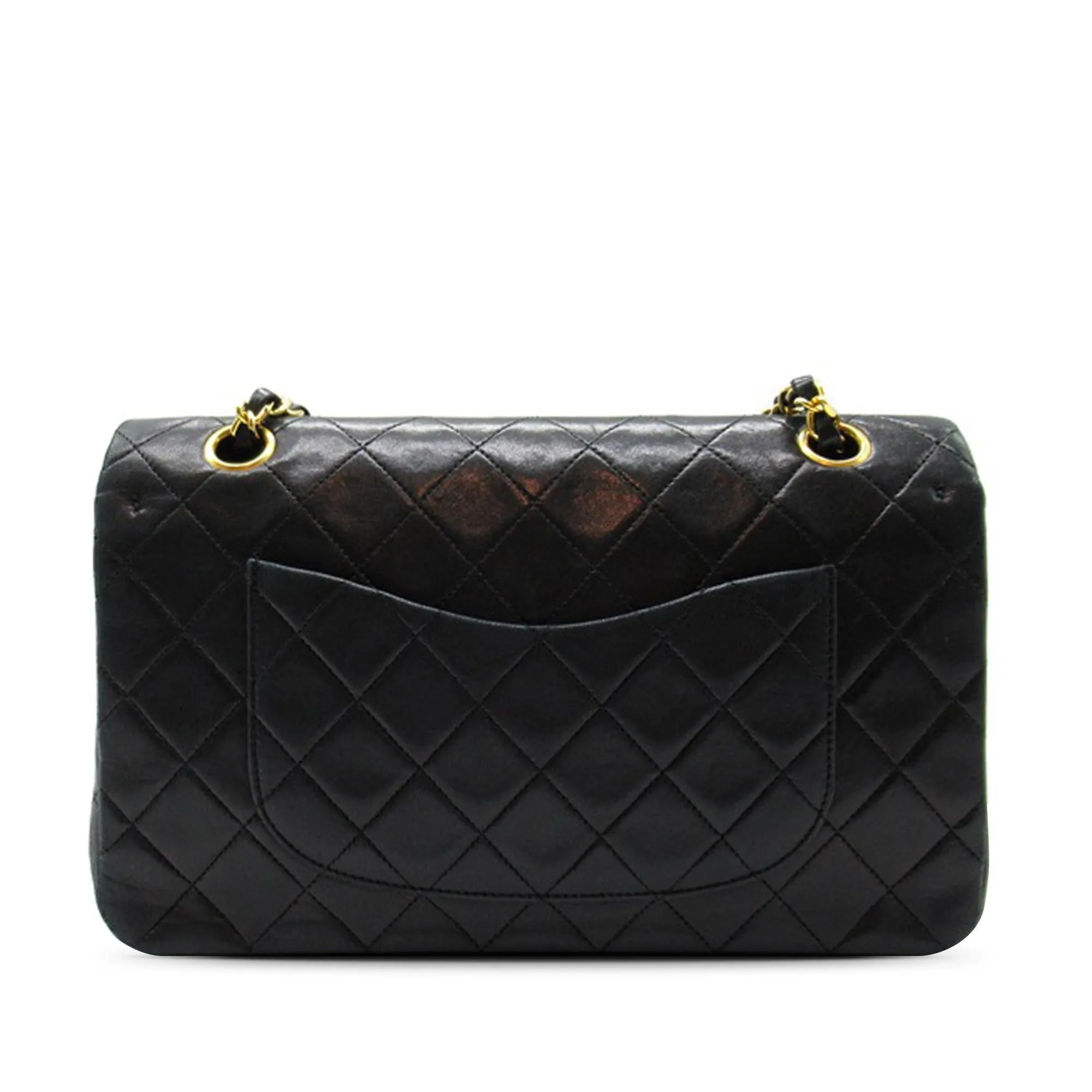 Chanel Medium Classic Lambskin Double Flap (SHG-rOp0wC)