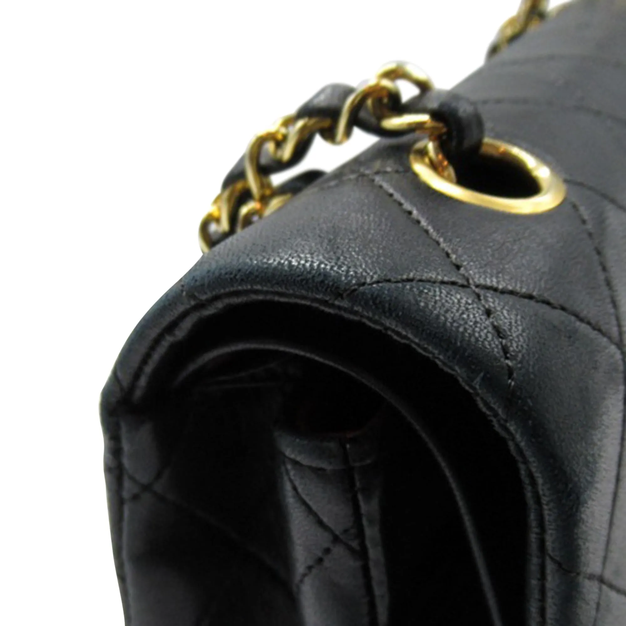 Chanel Medium Classic Lambskin Double Flap (SHG-rOp0wC)