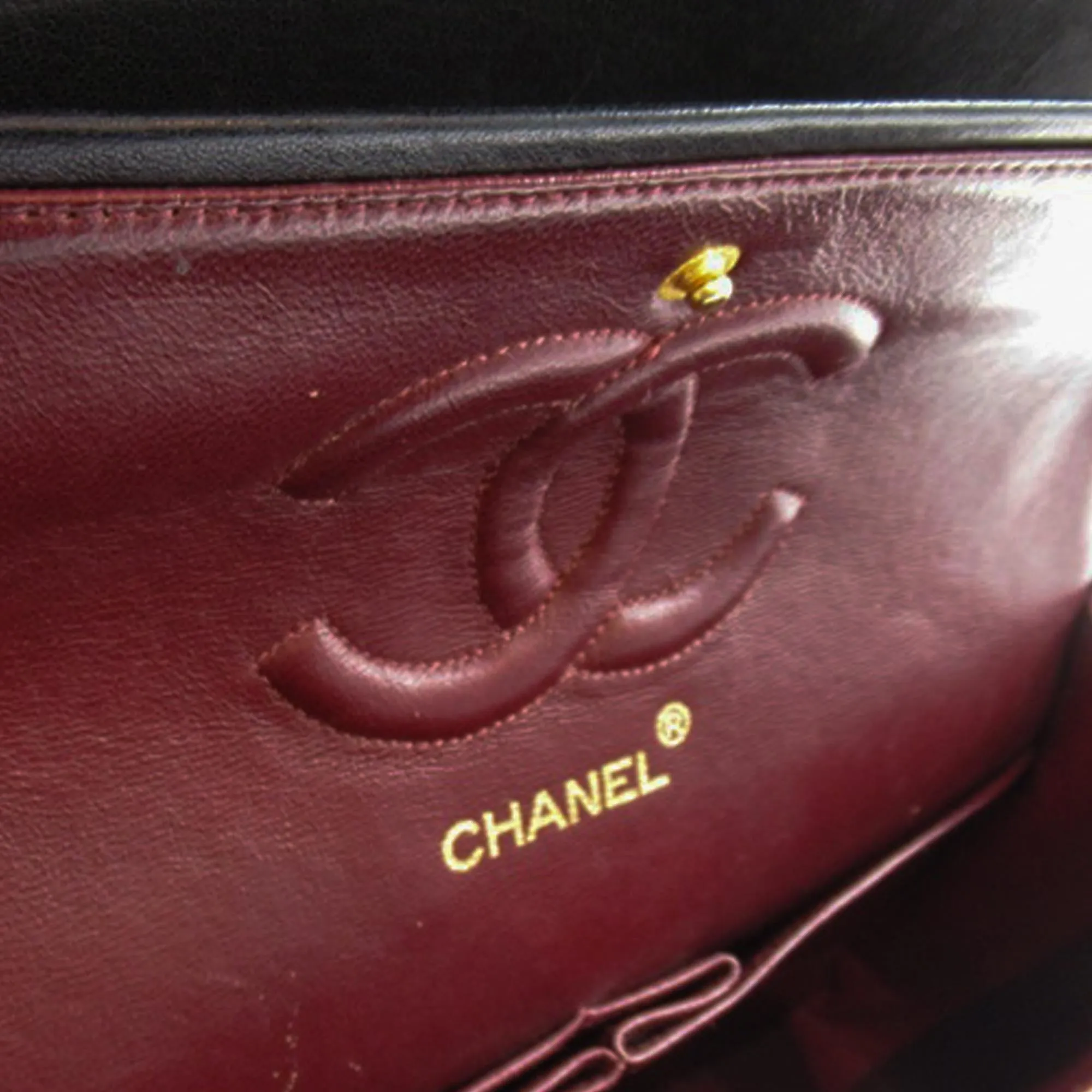 Chanel Medium Classic Lambskin Double Flap (SHG-rOp0wC)