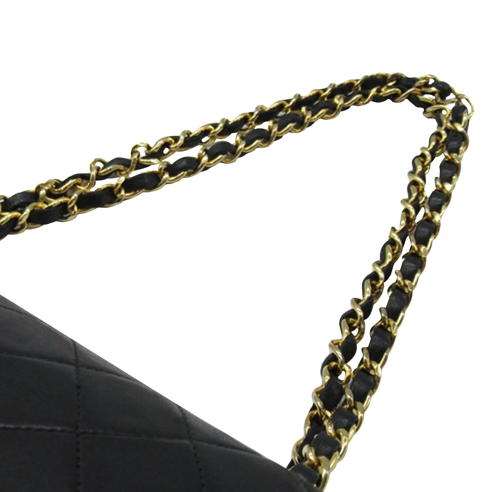 Chanel Medium Classic Lambskin Double Flap (SHG-rOp0wC)