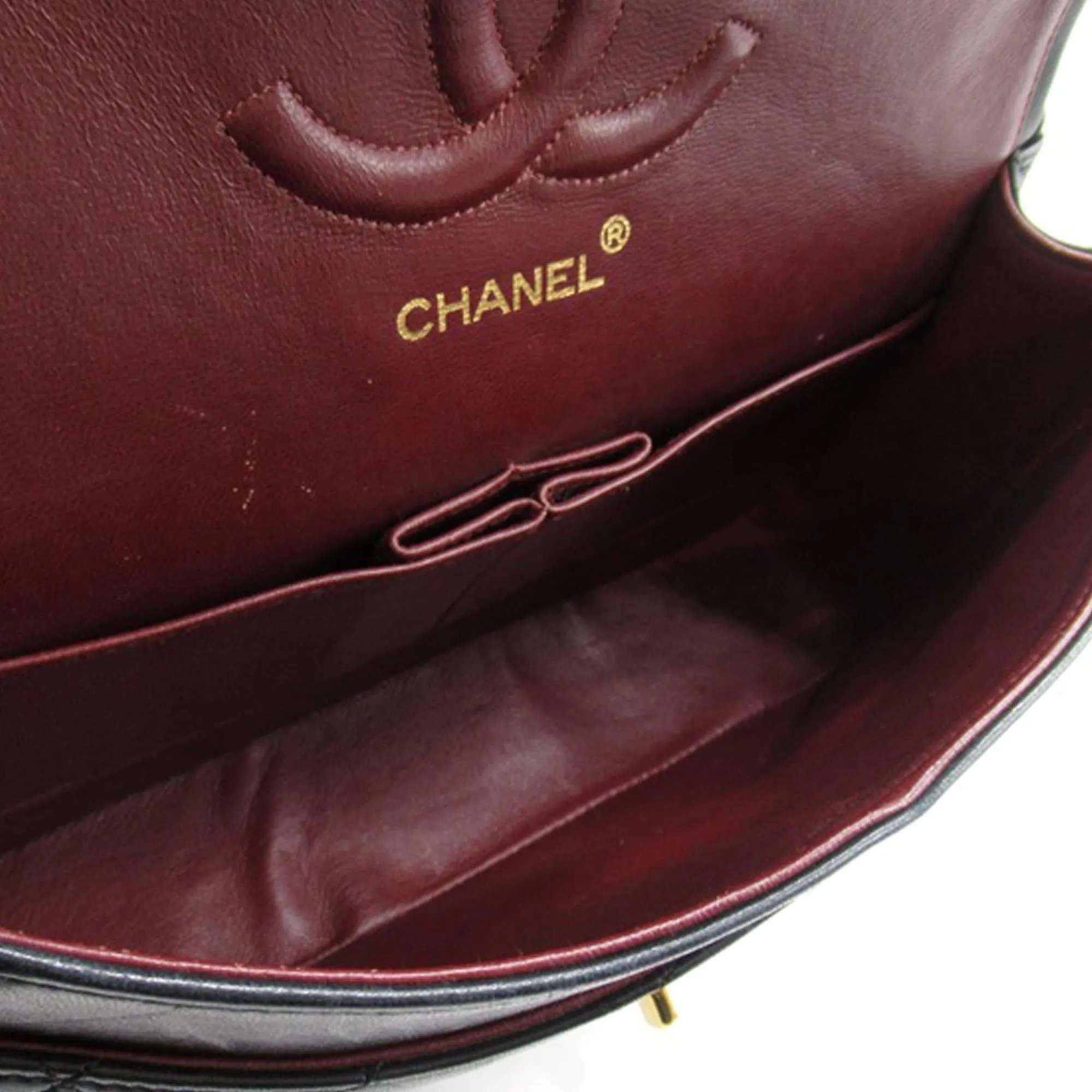 Chanel Medium Classic Lambskin Double Flap (SHG-rOp0wC)