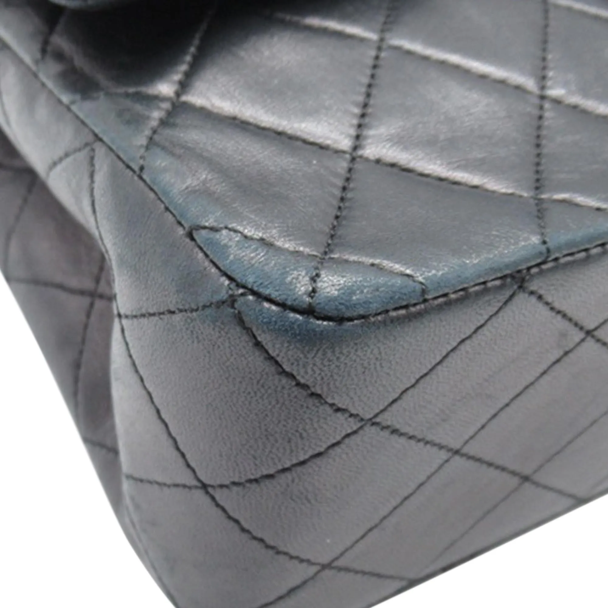Chanel Medium Classic Lambskin Double Flap (SHG-rOp0wC)