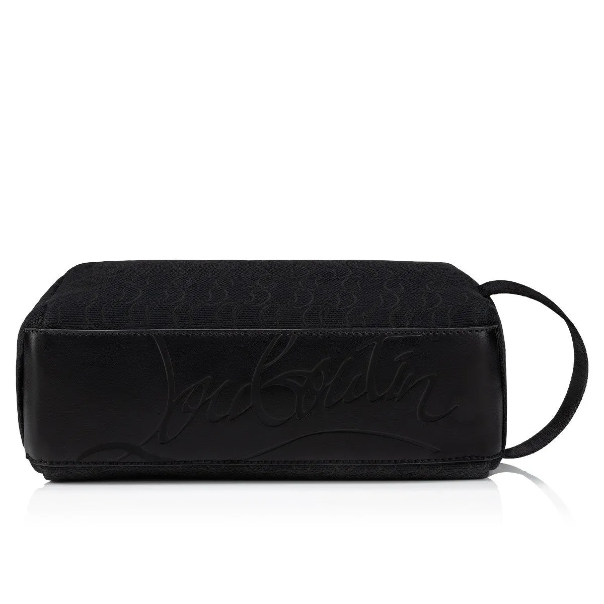 Christian Louboutin Men's CL Monogram Jacquard Toiletry Bag