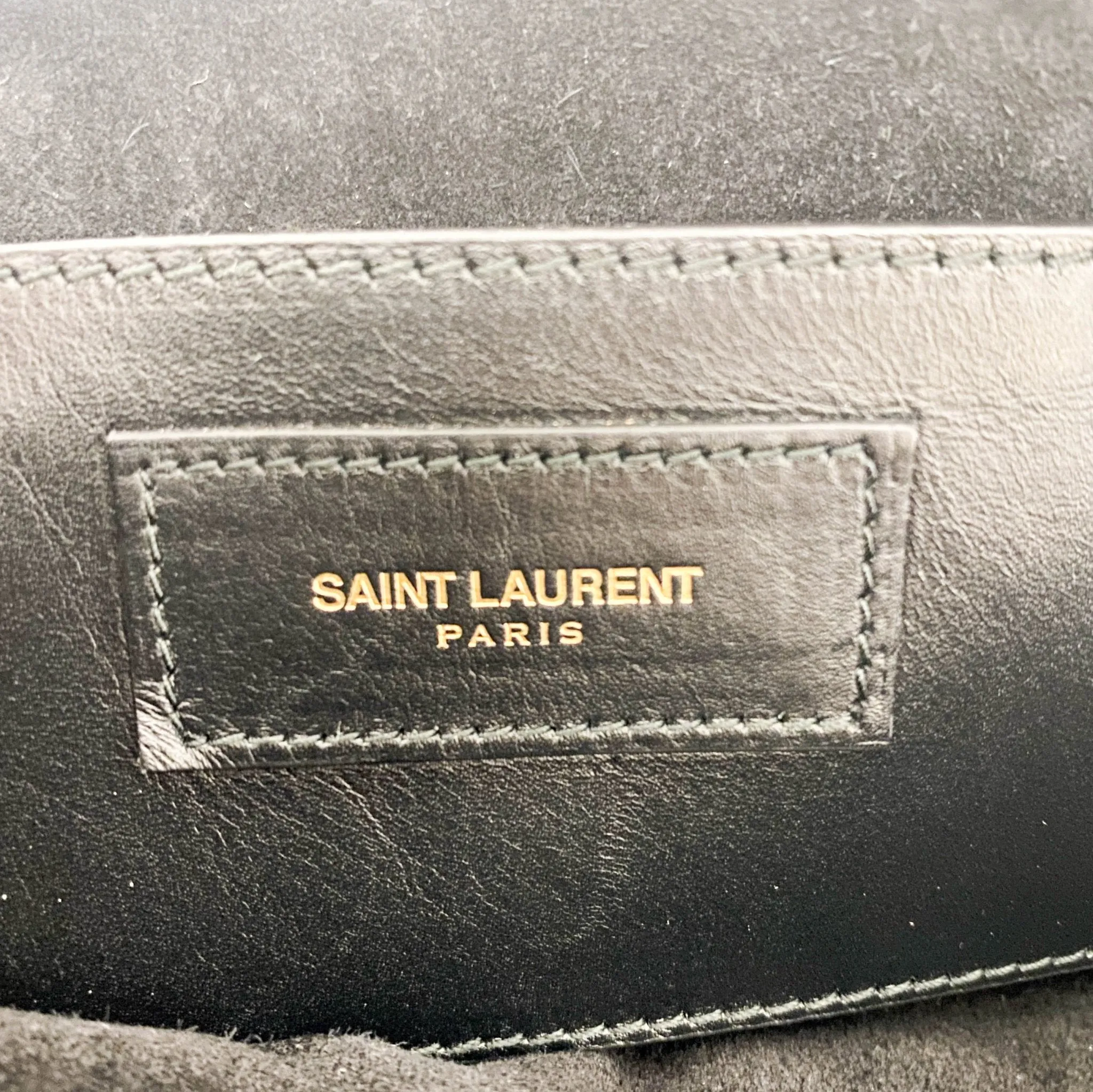 Classic Baby Duffle Bag Leather with Fur