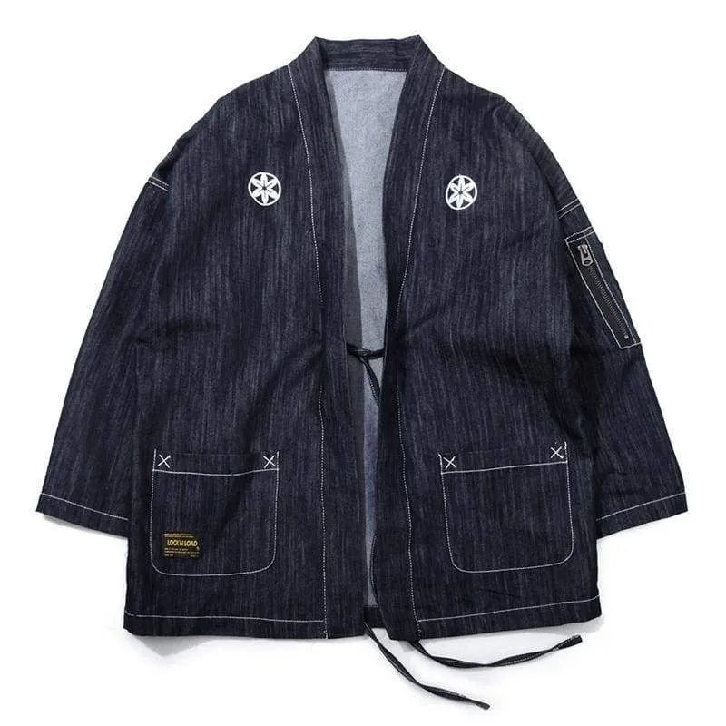 Classic Denim Kimono Jacket