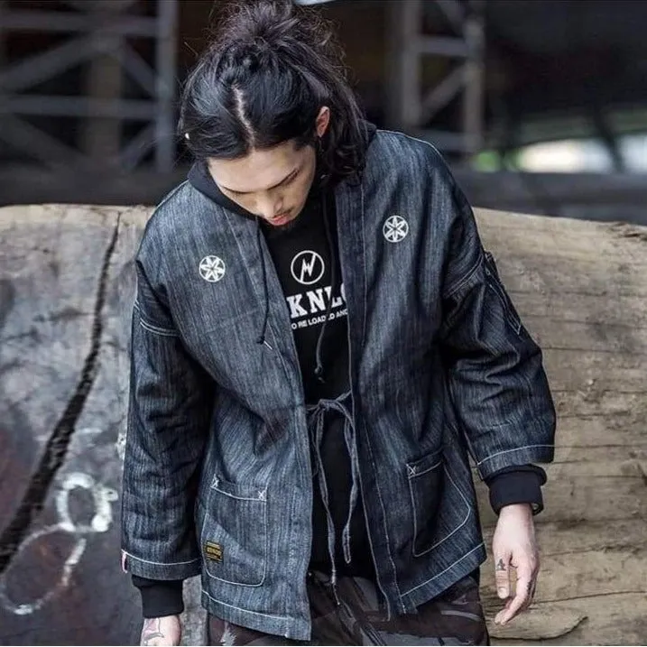 Classic Denim Kimono Jacket
