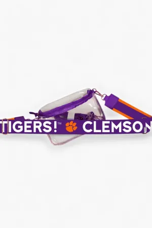 Clemson Clear Stadium Bag & Strap
