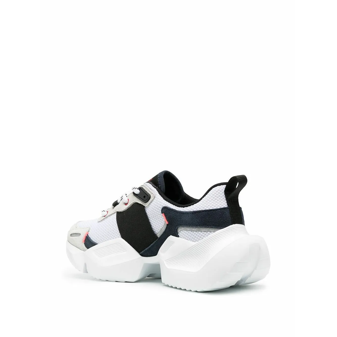 CONTRAST-PANEL LOW-TOP SNEAKERS