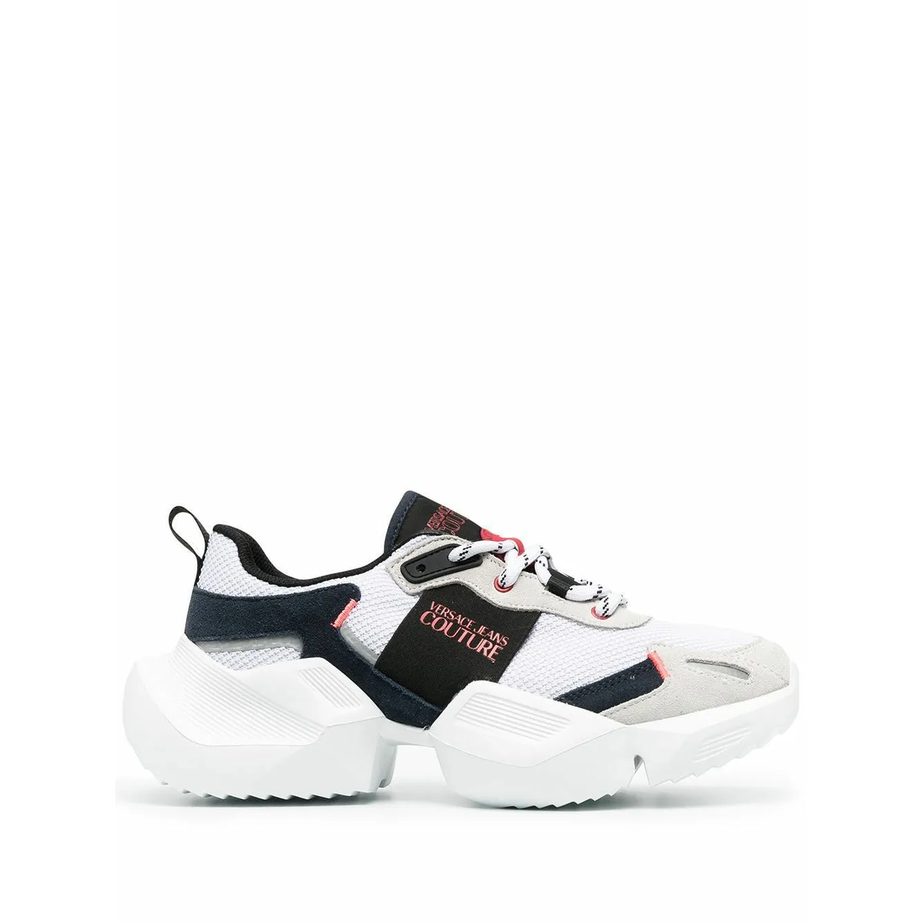 CONTRAST-PANEL LOW-TOP SNEAKERS