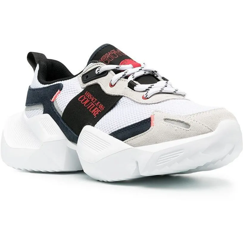CONTRAST-PANEL LOW-TOP SNEAKERS