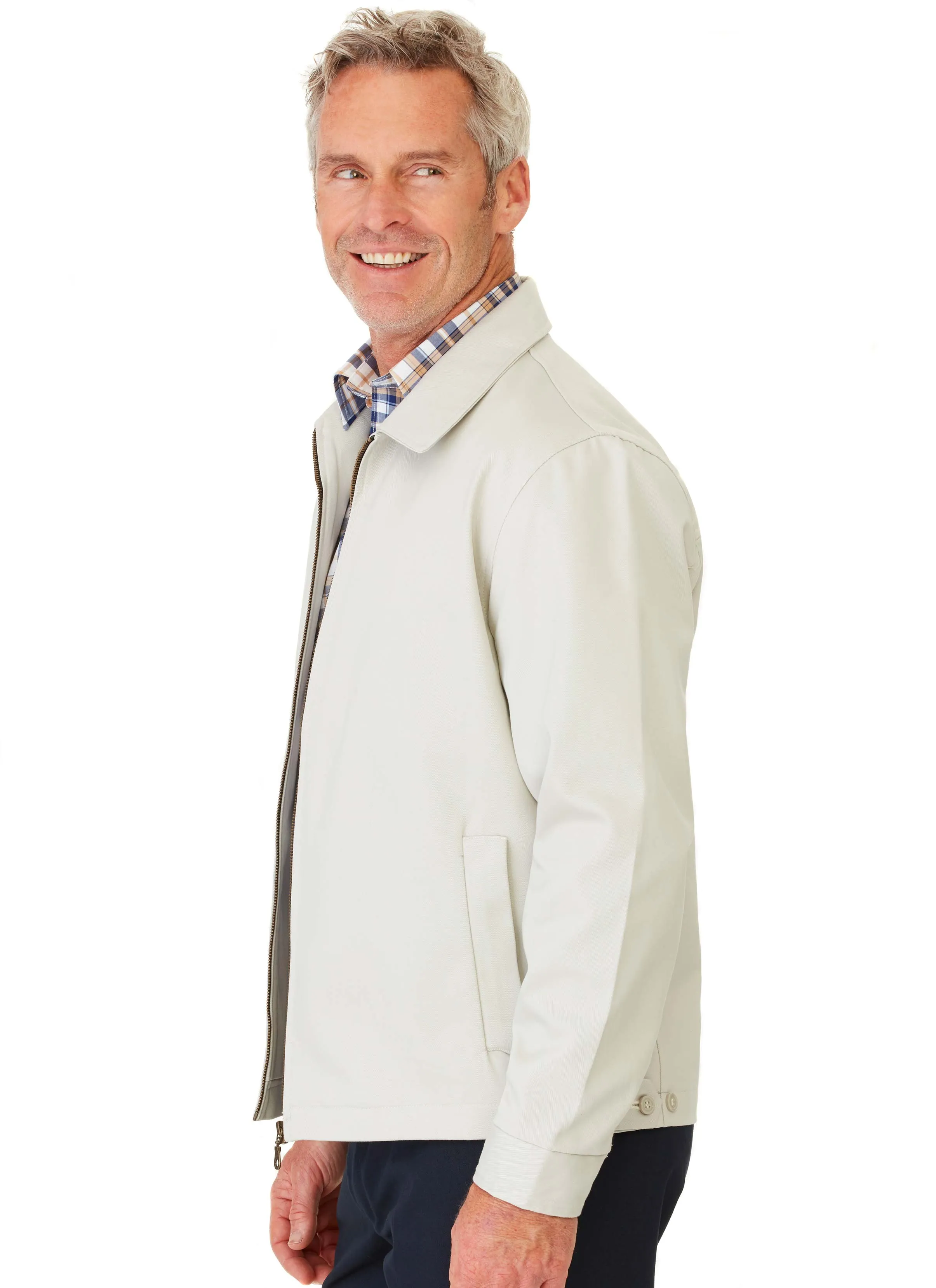 COTTER CASUAL JACKET STONE