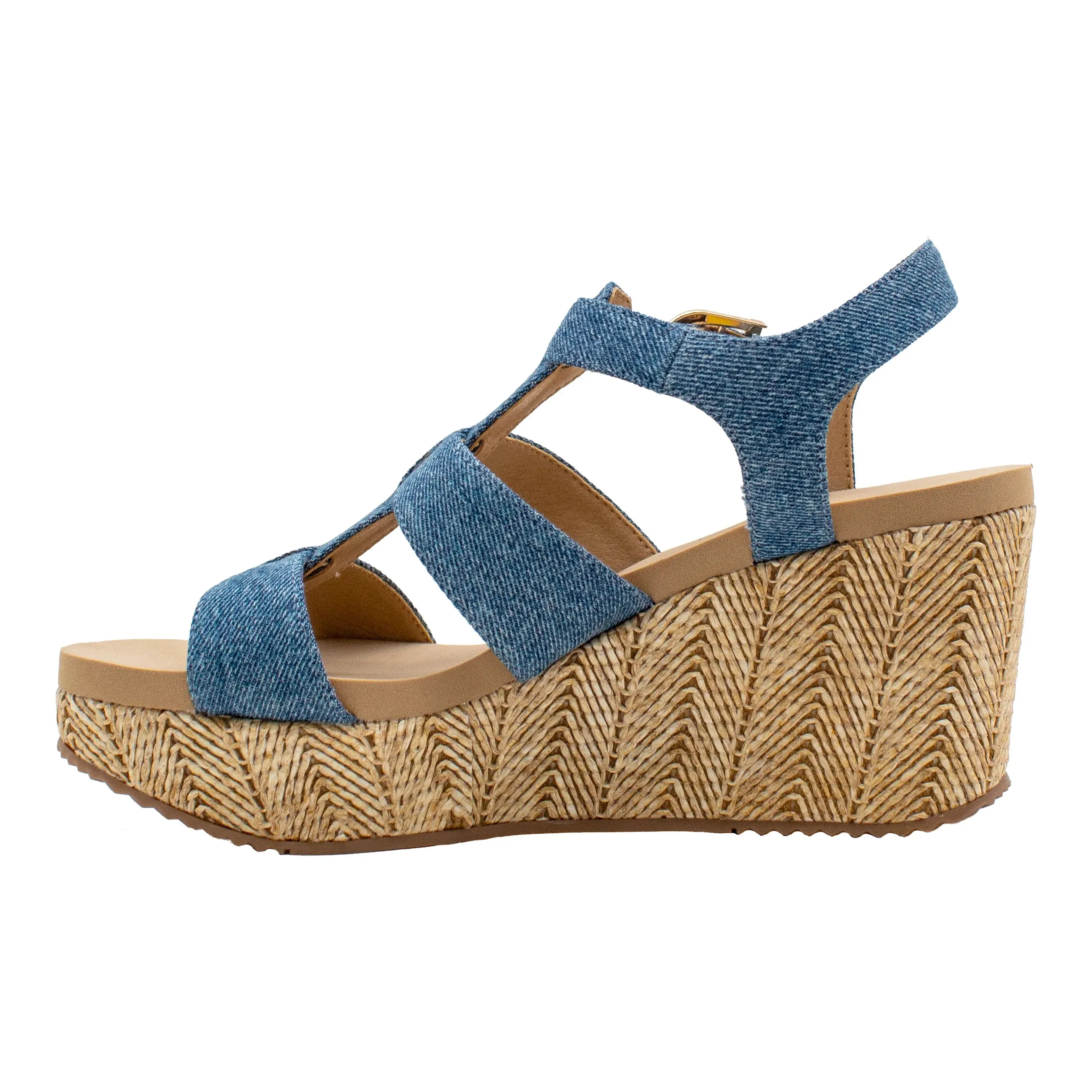 Crimini Denim Sandals