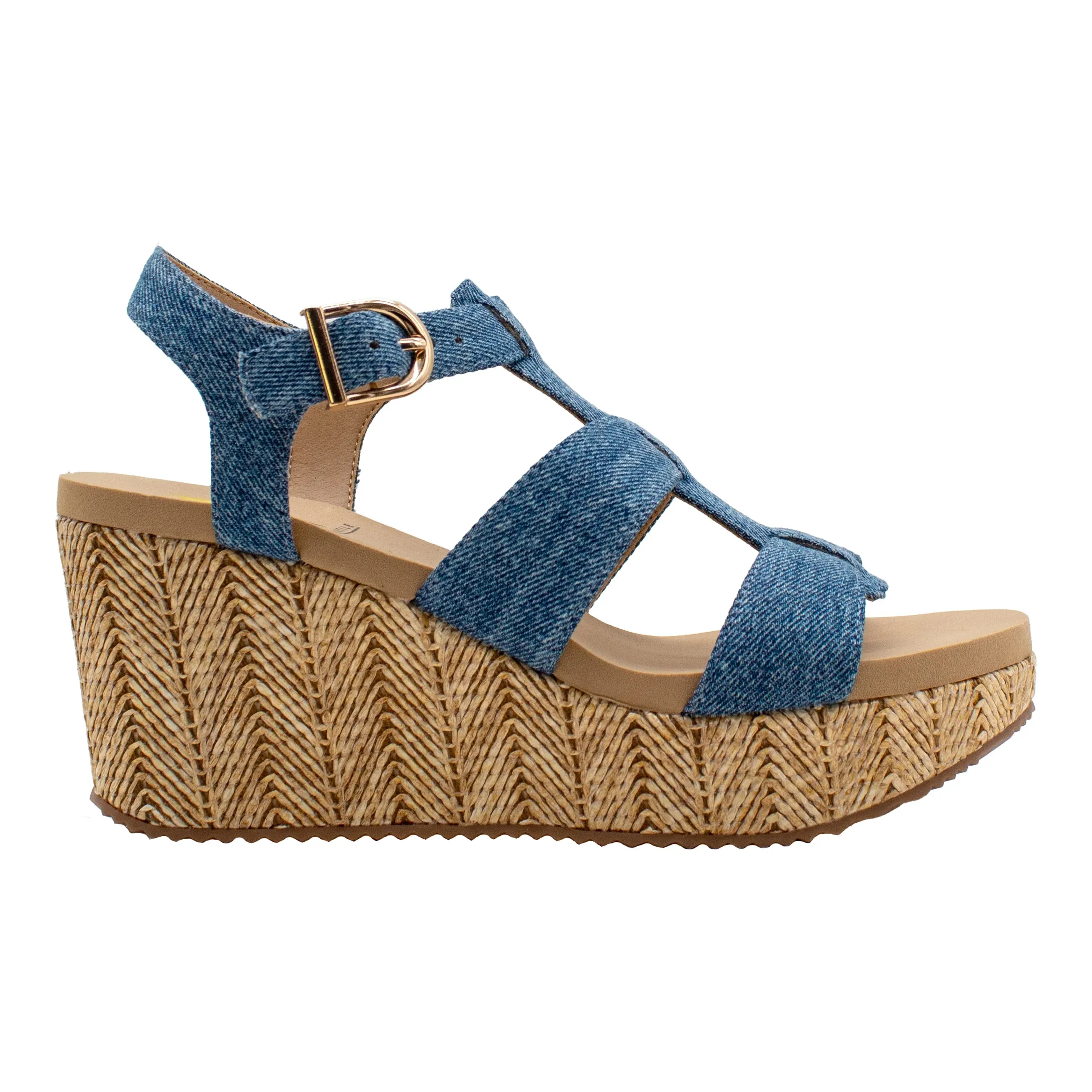 Crimini Denim Sandals