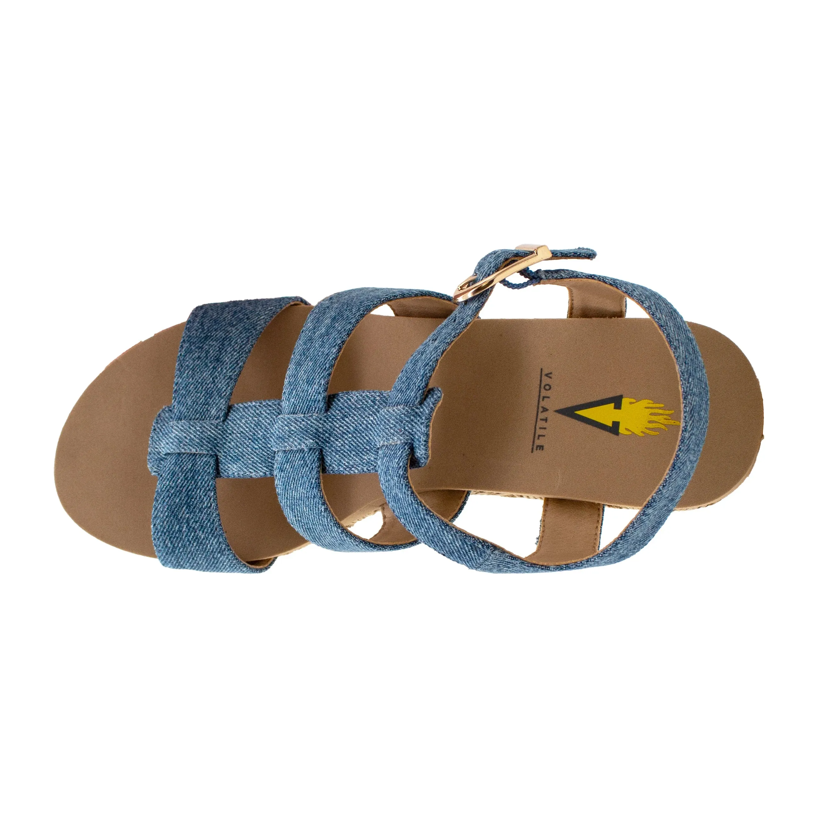 Crimini Denim Sandals