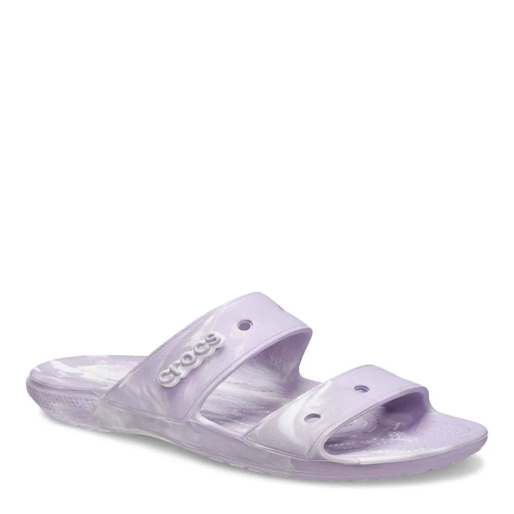 Crocs Unisex Classic Two-Strap Slide Sandal
