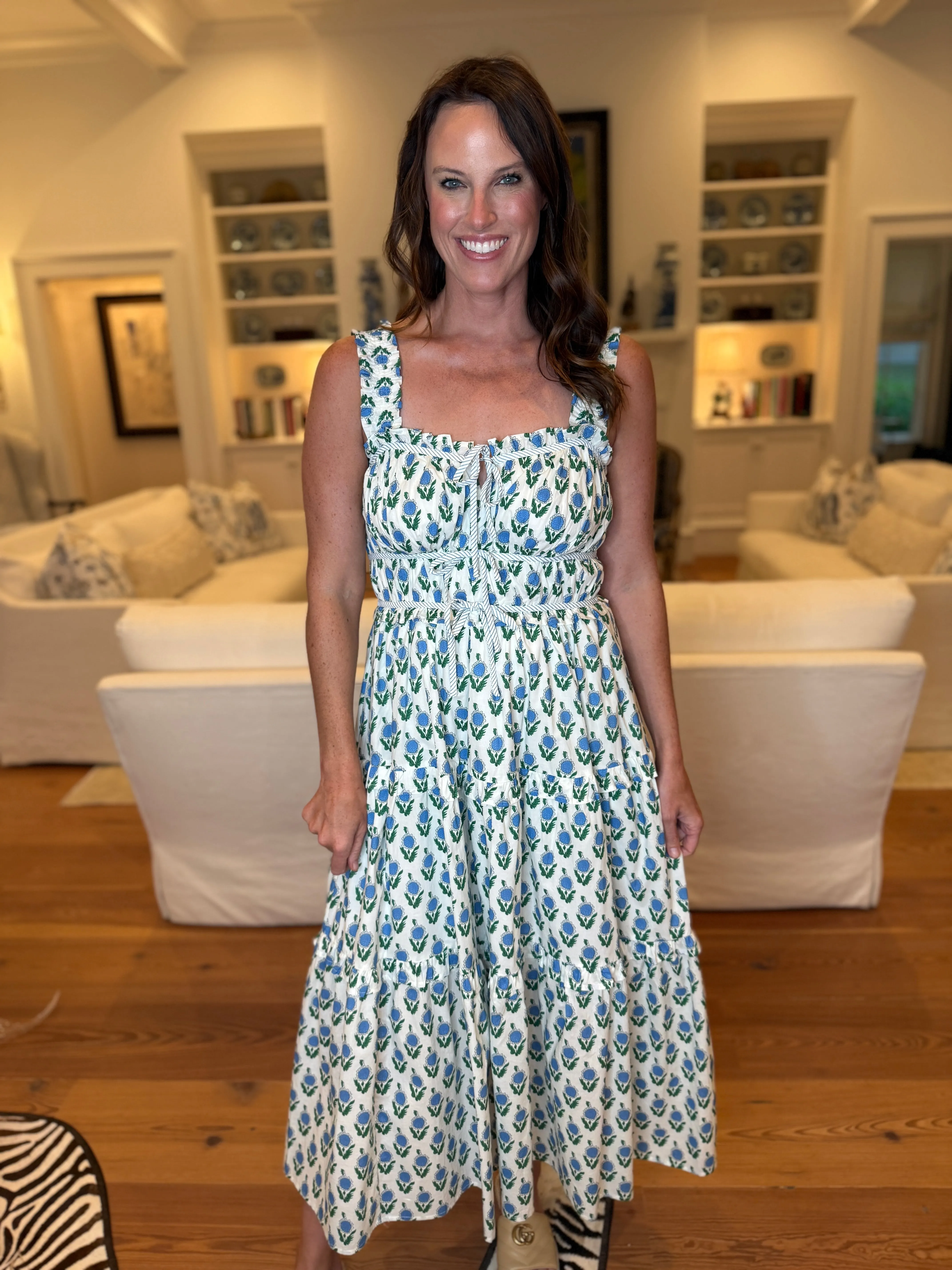 Dancing in Daisies Midi Dress