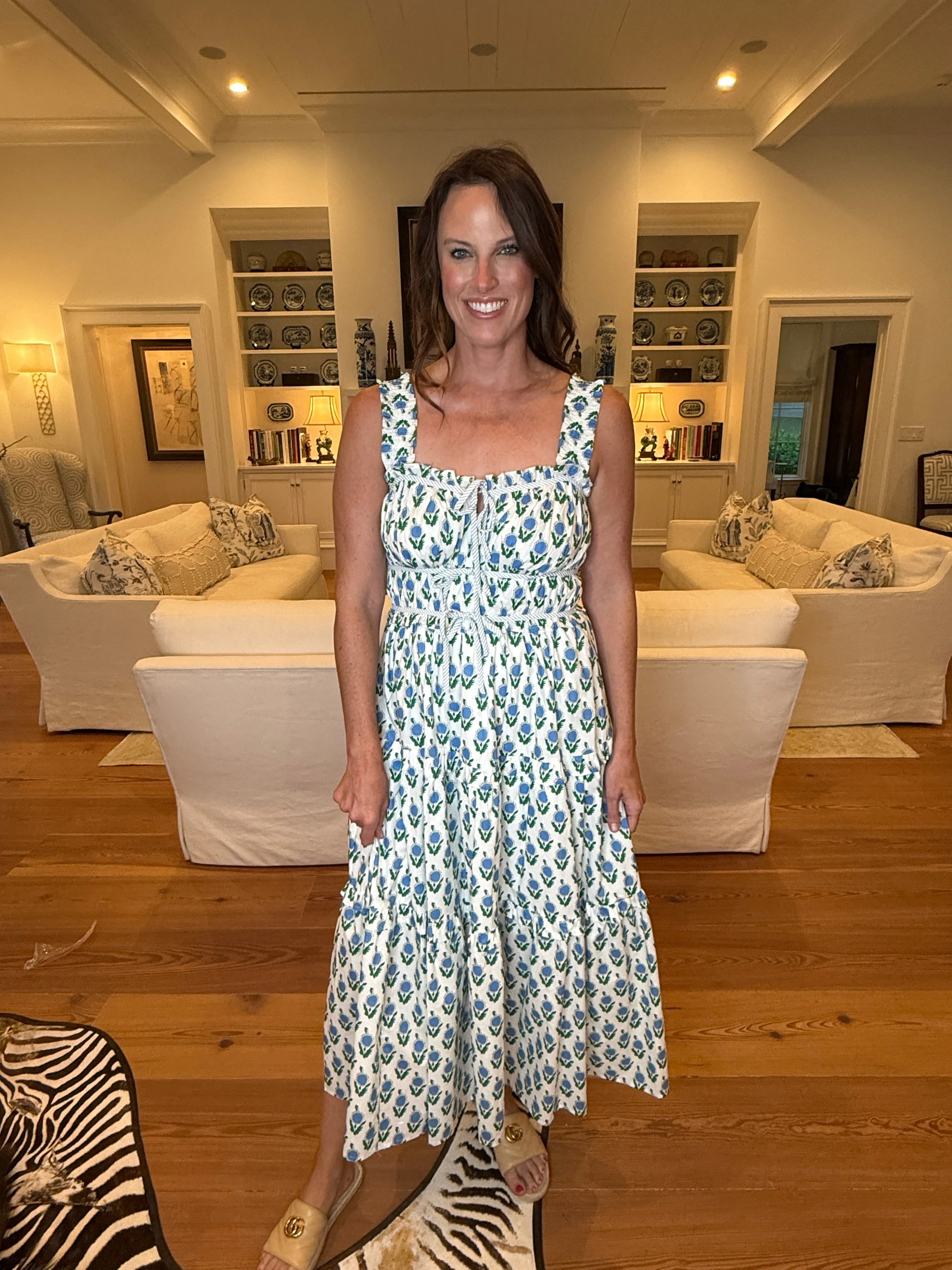 Dancing in Daisies Midi Dress