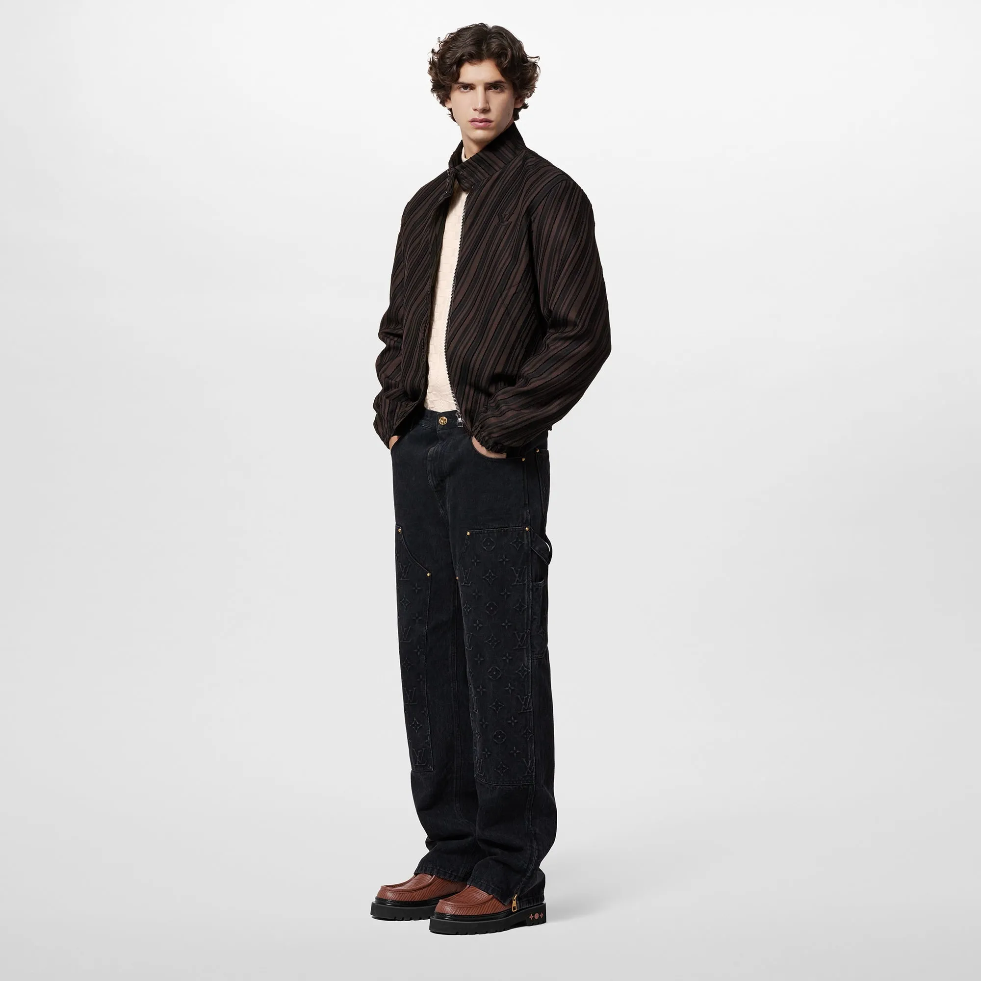 Denim Carpenter Pants