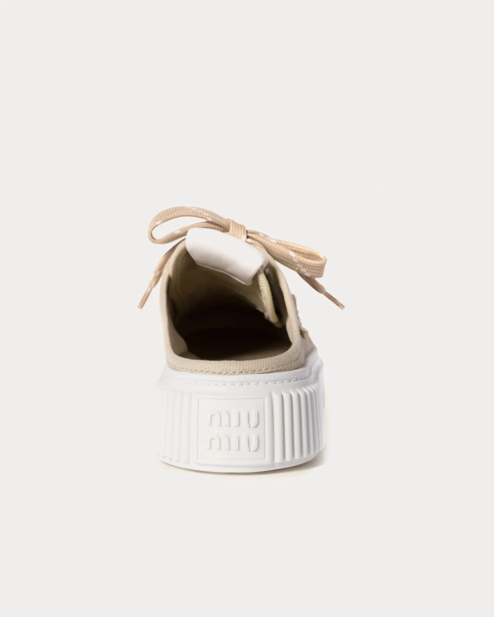 Denim Colonial Beige Mules